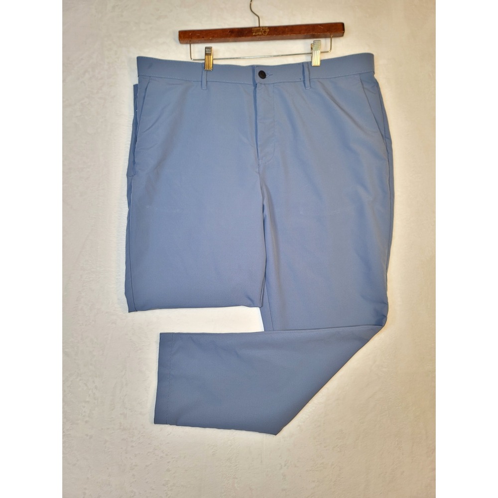 Banana Republic Core Temp Golf‎ Pants Mens Chino Size 40 Slate Blue Performance